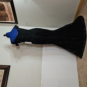 Long Black Occasion Dress